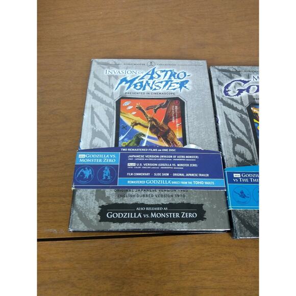 Lot of 4 Godzilla Movies Toho Master Collection Japanese DVD Classic Foreign - Picture 2 of 5